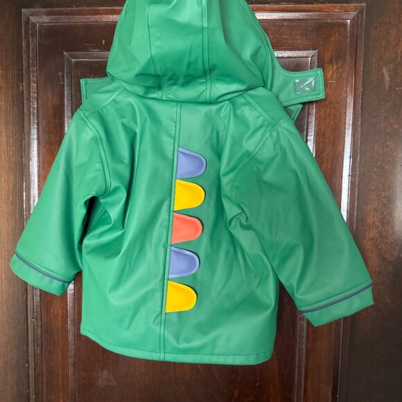 JoJo Maman Bebe Dinosaur Raincoat - 18-24M - Picture 5 of 6